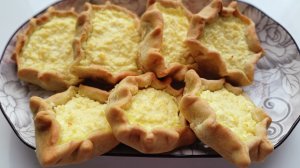 Корзиночки с творогом из простого теста 📌