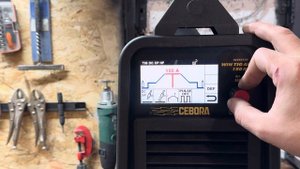 Варю тонкий алюминий на CEBORA WIN TIG ac/dc 180M