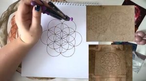 КАК И ЗАЧЕМ РИСОВАТЬ ЦВЕТОК ЖИЗНИ САКРАЛЬНАЯ ГЕОМЕТР?