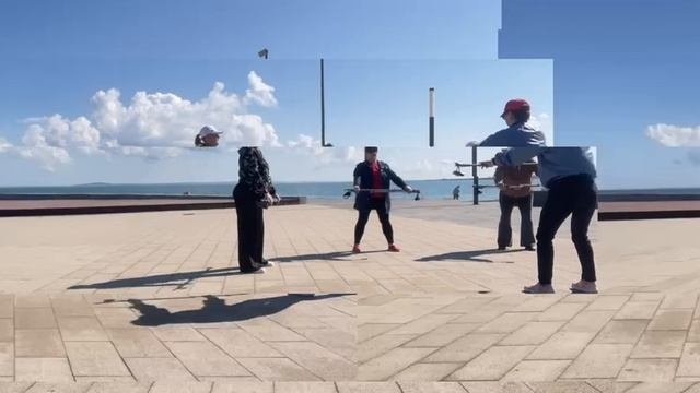 Северная ходьба в Тамани