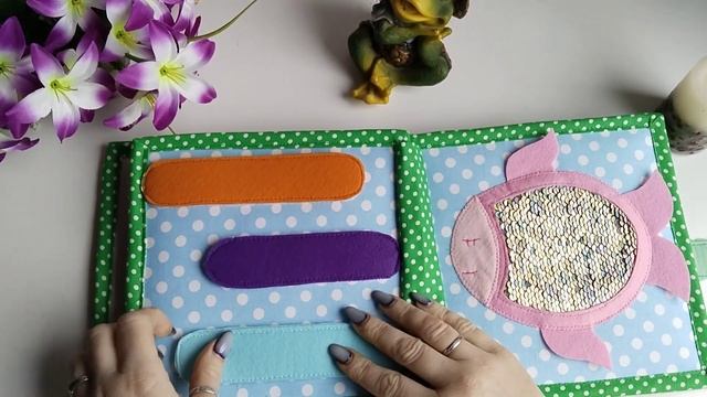 Книжка для Сони книжка из фетра фетровая книжка