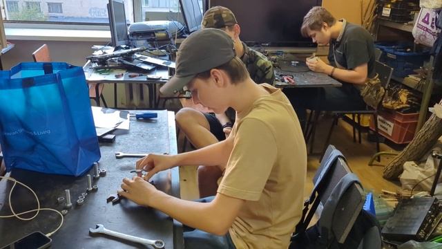 Учимся работать гаечными ключами, подключение камеры смотреть онлайн