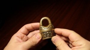 Скандинавский навесной замок Miller 999