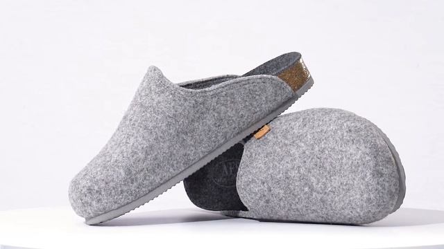 Домашняя обувь женская AFS Mattsee серая смотреть онлайн