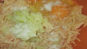 Драники на крупной терке