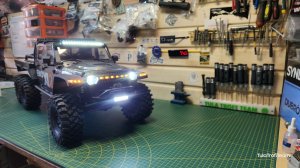 Cross-rc EMO xl2,  режимы света и беглый обзор компоновки модели