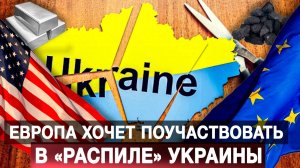 Европа хочет поучаствовать в «распиле» Украины