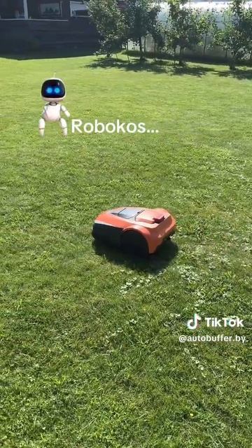 РОБОКОС-газонокосилка... смотреть онлайн