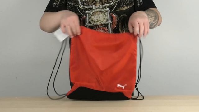 Розпаковка Puma teamGOAL Gym Sack 09024003 Червоний смотреть онлайн
