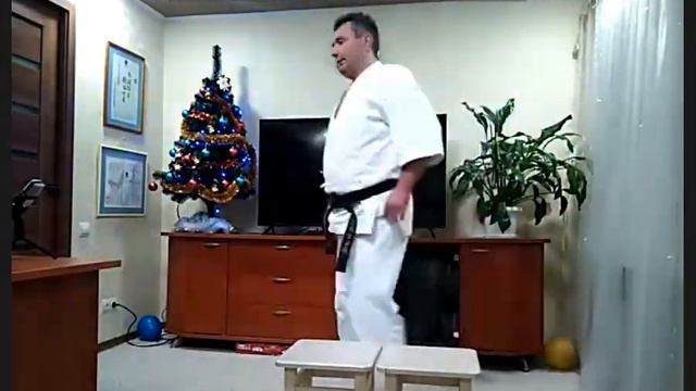 Онлайн-тренировка каратэ базовая техника 12.01.2022 год ?