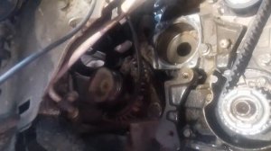 Замена помпы охлаждения на Fiat Doblo 223 с двигателем 1.6 бен