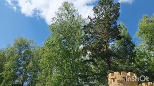 Весенний вид из окна. и из наша Крепость