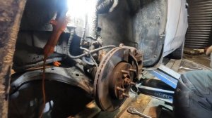 киа сид замена передней подвески,масла двс