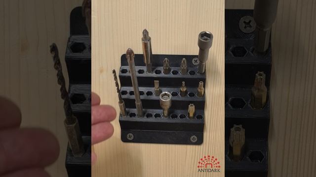 Держатель настенный (органайзер) для бит шуруповерта смотреть онлайн