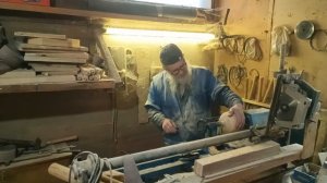 Как быстро выточить деревянный шар на токарном станке