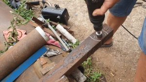 Самодельный глушитель для мотоблока