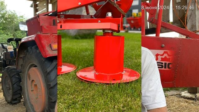 Роторные косилки для минитрактора. Что выбрать? смотреть онлайн