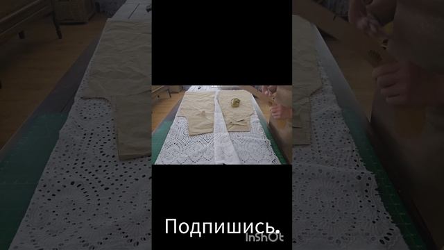 Интересный крой брюк без бокового шва. Летние брюки из