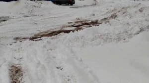 первые выезды на расчистку от снега на МТЗ 112-Н-01