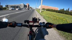 19 мая 2025 Санкт-Петербург. Поездка на электровелосипеде