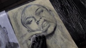 Реализм в тату. Процесс работы тату мастера. Тату на ис