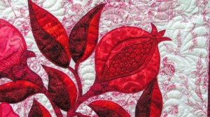 Гранат как символ жизни в лоскутном рукоделии