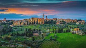 Тоскана 4K - Живописный Фильм-релаксация с Успокаивающей Музыкой