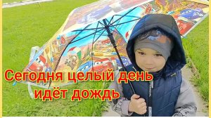 Сегодня целый день идёт дождь ☔
