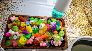 АСМР СКВИШИ 🫶🏻 помыла Мини сквишики Мочи Моти 104 штуки😍