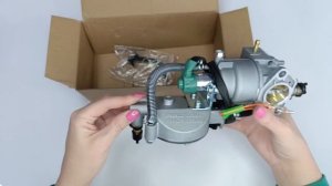 Карбюратор газ-бензин (177F/188F/190F/192F 27mm) с ЭМК для бензино