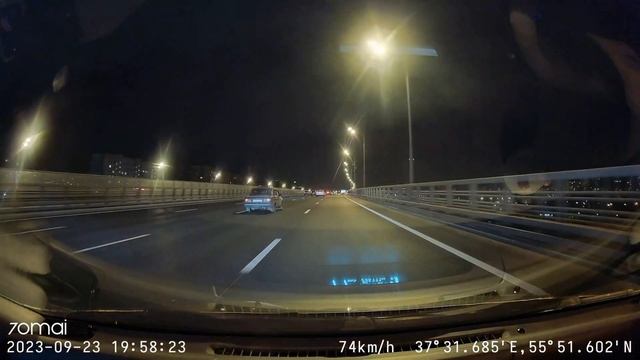 Как снимает 70mai Dash Cam a810 при плохих погодных условиях. 4K смотреть онлайн