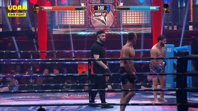 Роман Авдал vs Андрей Ялымов полный бой RCC 29 Fair Fights