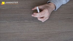 Вставка Mosaic 45x45, RJ-45 STP, кат.6, со шторкой и увеличенным окном маркировки