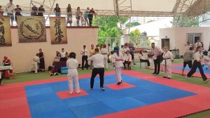 Бой девочек киокушинкай каратэ #каратэ #киокушинкай #ka