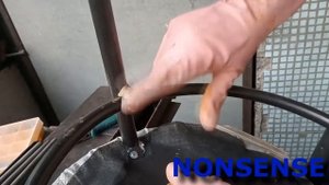 Ремонт холодной сваркой MASTIX железного стула на которо