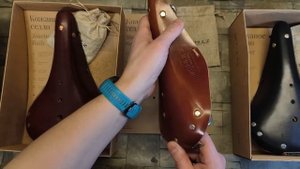 Brooks по питерски - Сёдла Shulz из натуральной кожи