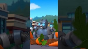 Вспыш и чудо-машинки | Блейз собирает пасхальные яйца и рубит гигантские овощи!  #Shorts