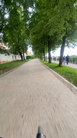 Поездка на велосипеде по Рязани 2025
