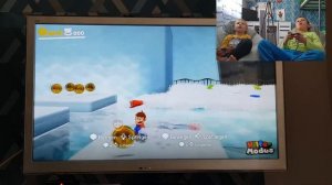 СУПЕР МАРИО ОДИССЕЙ мир 1 на два игрока мультик игра для детей Super Mario Odyssey