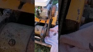 Установил двигатель на виброплиту, первый запуск, сал?