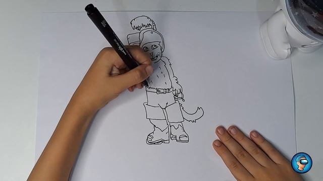 Рисуем Кота в сапогах! смотреть онлайн