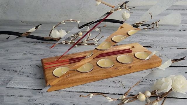 Подсвечник под пять свечей, подставка для благовоний смотреть онлайн