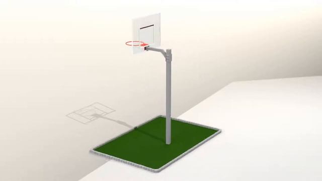 Видео Стойка баскетбольная регулируемая смотреть онлайн