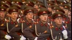 7 ноября 1986 года. Военный парад.
