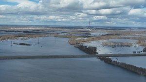 18.05.2025 ГРЭС, ИЗЛУЧИНСК ВИД СО СТОРОНЫ МОСТОТРЯДА