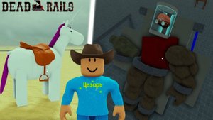 МЁРТВЫЕ РЕЛЬСЫ Роблокс 🐎 ОЖИВИЛ БОССА и НАШЕЛ ЕДИНОРОГА + слови баг в Dead Rails Roblox!