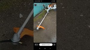 первый запуск Stihl fs 490