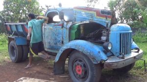 Мощь! В Африке трудится советский ЗИЛ 1954 года! #5