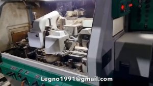 Работа четырехстороннего строгального станка