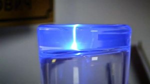 3D Гравировка внутри стекла - UV laser тест линзы 50х50